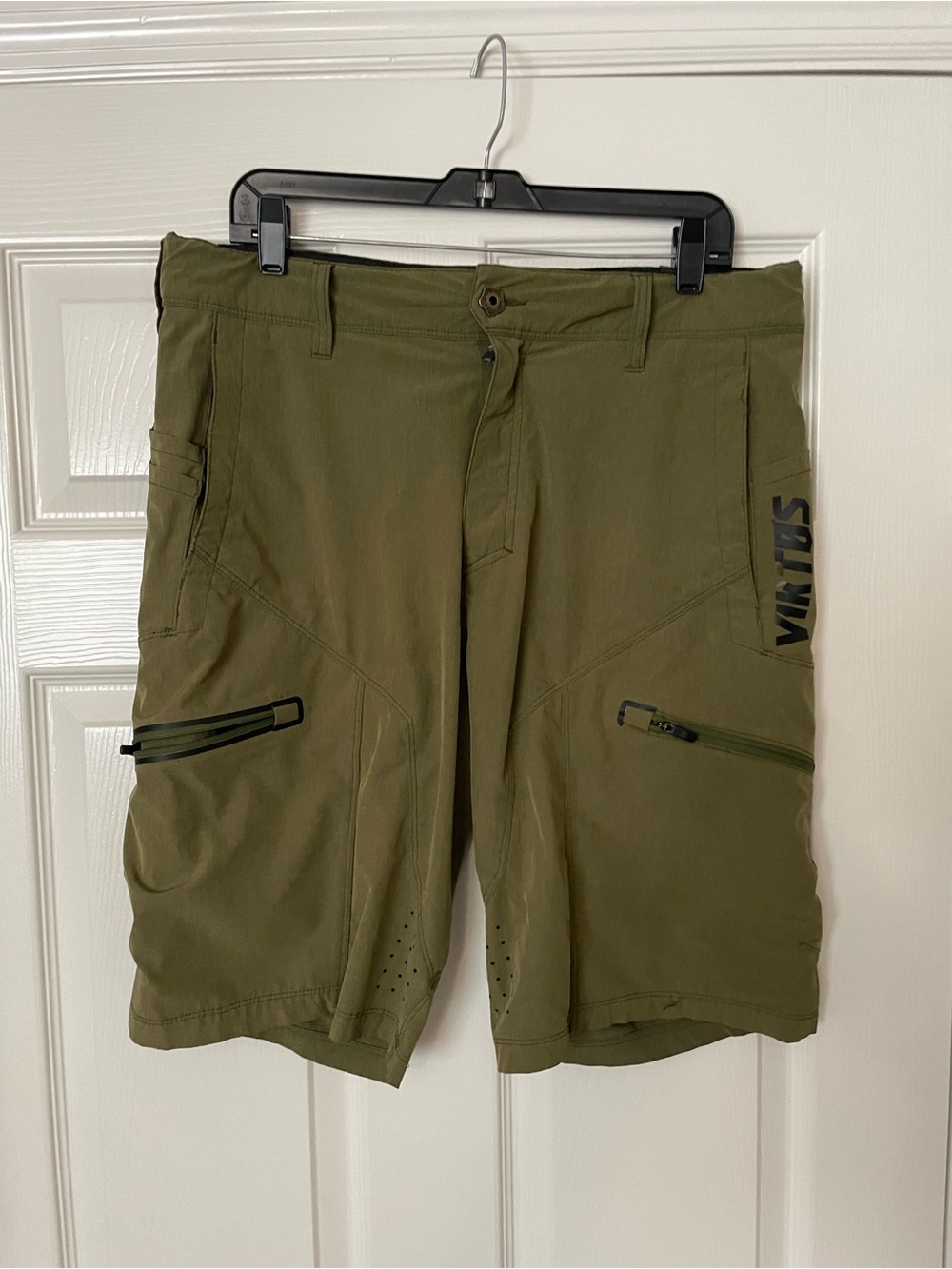 VIKTOS Kadre XP Tactical Shorts - Ranger Green - Mens 34 - Casual Zip Pockets
